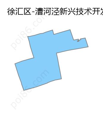 漕河泾新兴技术开发区边界地图