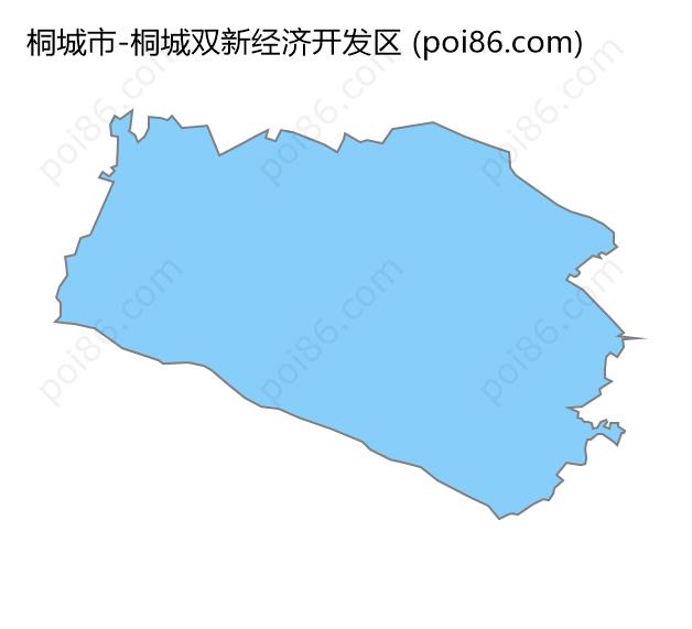 安徽省桐城明细地图图片