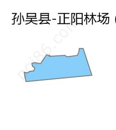 正阳林场边界地图