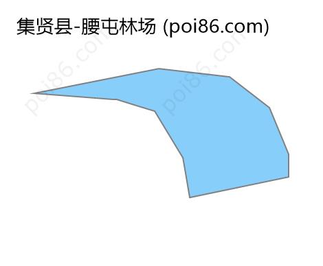 腰屯林场边界地图