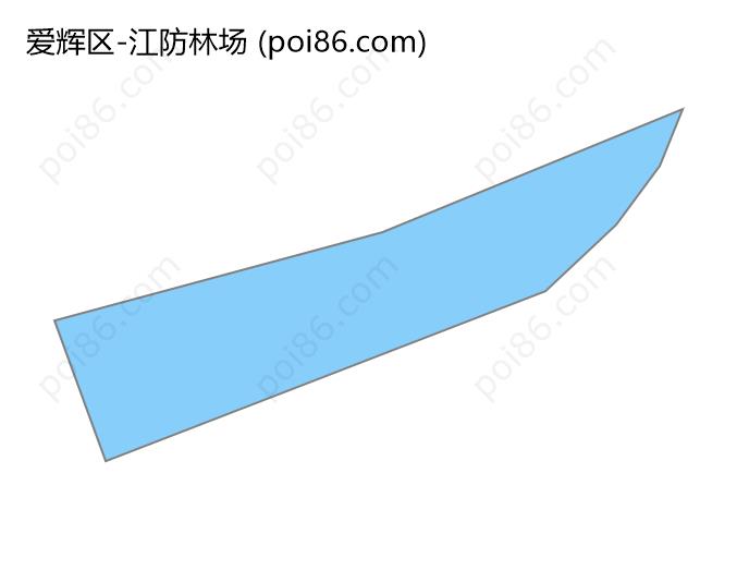 江防林场边界地图